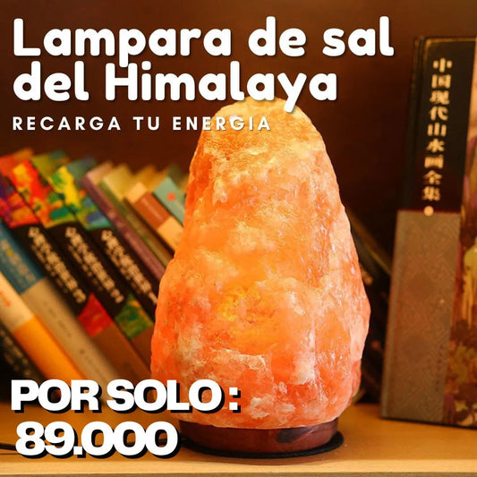 LAMPARA CUARZO CON SAL DEL HIMALAYA