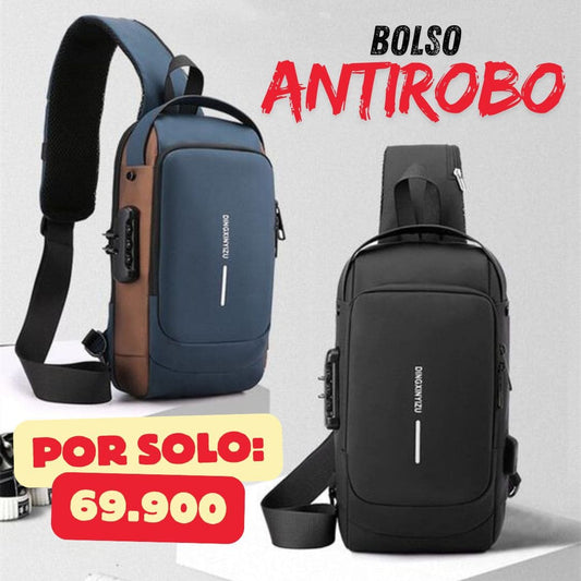 BOLSO ANTIROBO MANOS LIBRES 🛡️